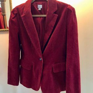 Mahogany Corduroy Blazer size 6